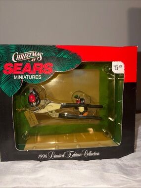 Vintage Sears Craftsman Christmas Ornament